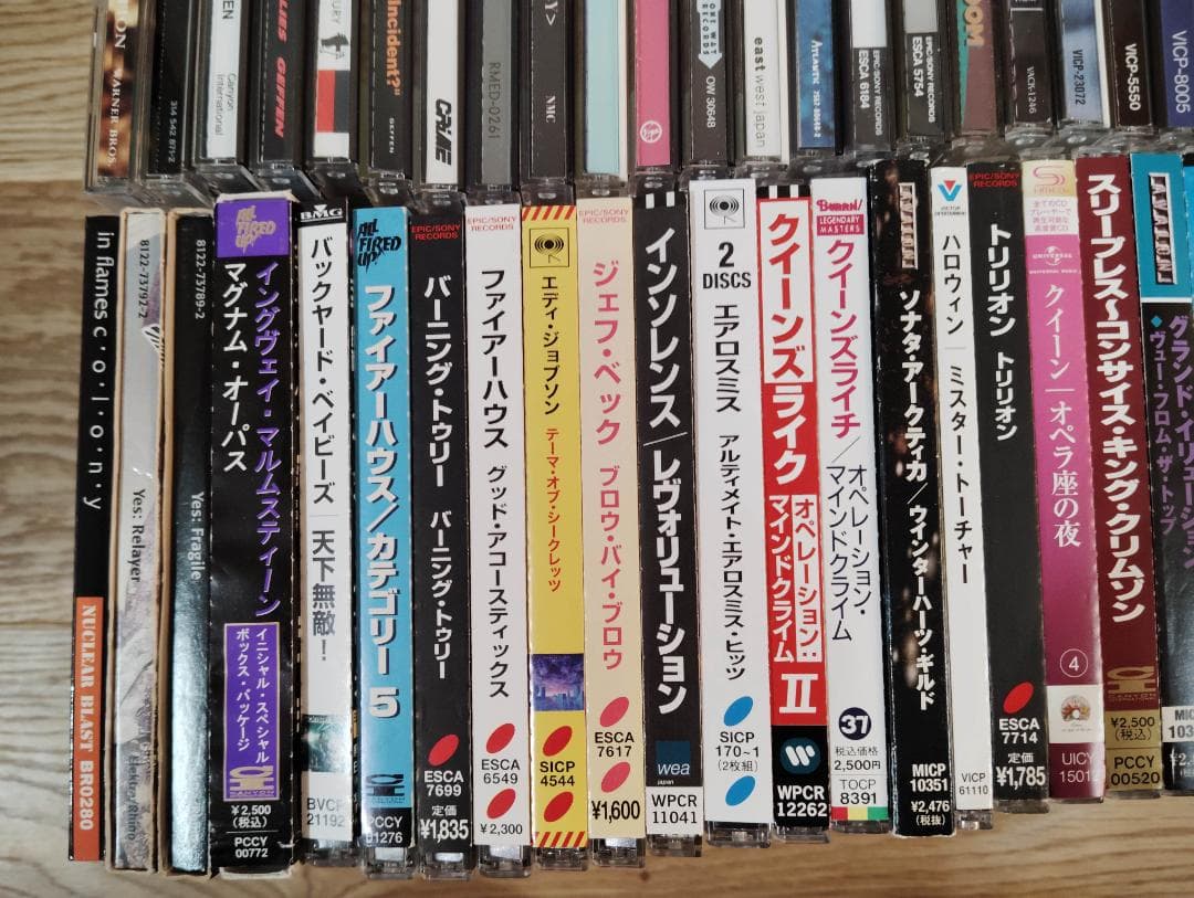 中古　ヘヴィーメタル　ヘビーメタル　ハードロック　ＣＤ　まとめて　53枚