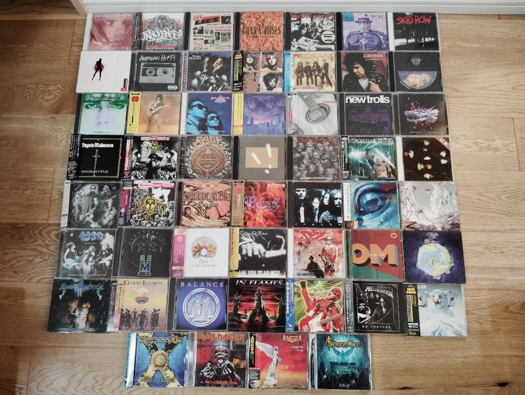 中古　ヘヴィーメタル　ヘビーメタル　ハードロック　ＣＤ　まとめて　53枚