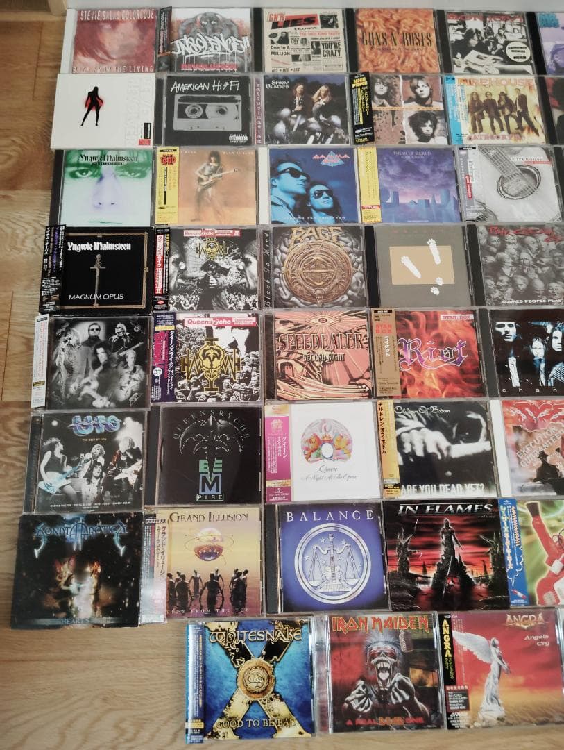 中古　ヘヴィーメタル　ヘビーメタル　ハードロック　ＣＤ　まとめて　53枚