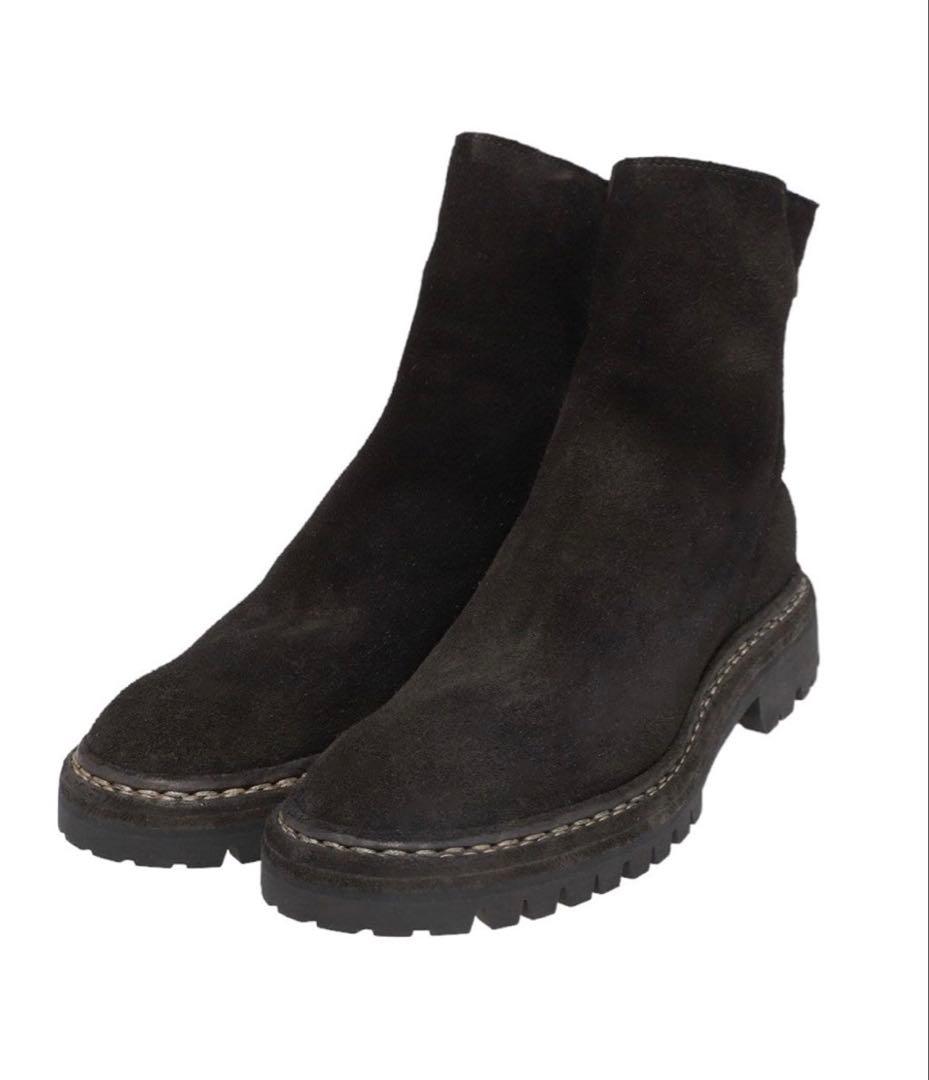 GUIDI 796V_N HORSE REVERSE LINED（BLK T)