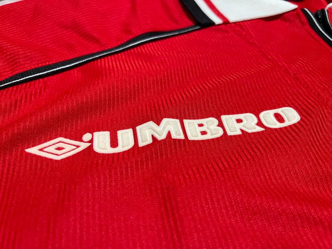 98-00 マンチェスターユナイテッド ホーム 長袖ユニフォーム XL