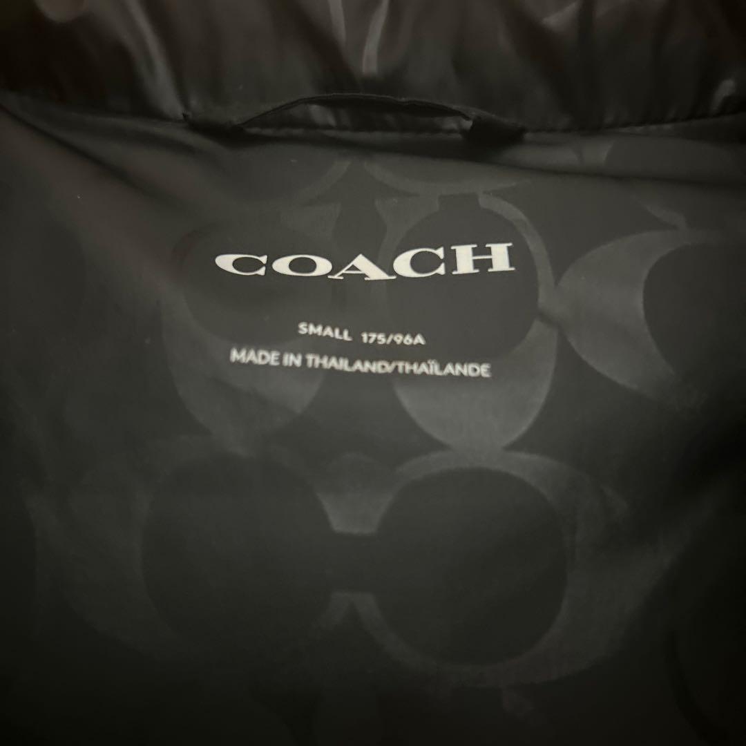 coachダウンベスト