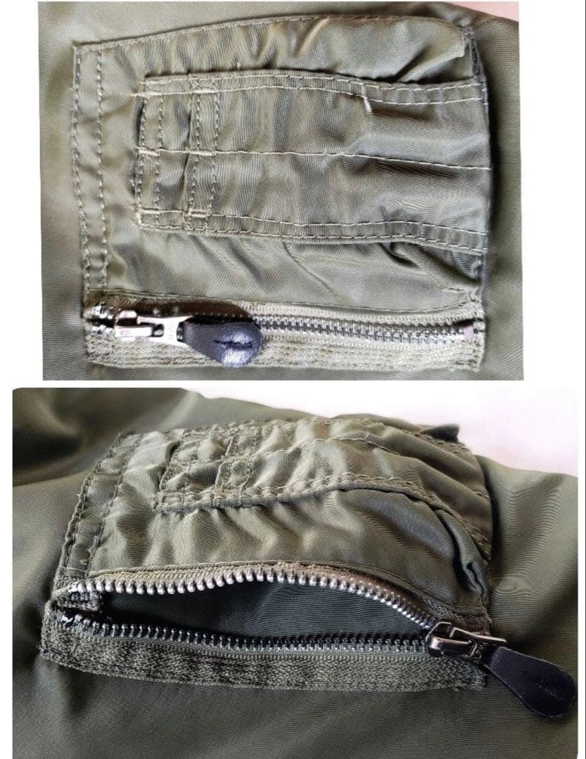 MA-1 フライトジャケット U.S.A製 XL オリーブ