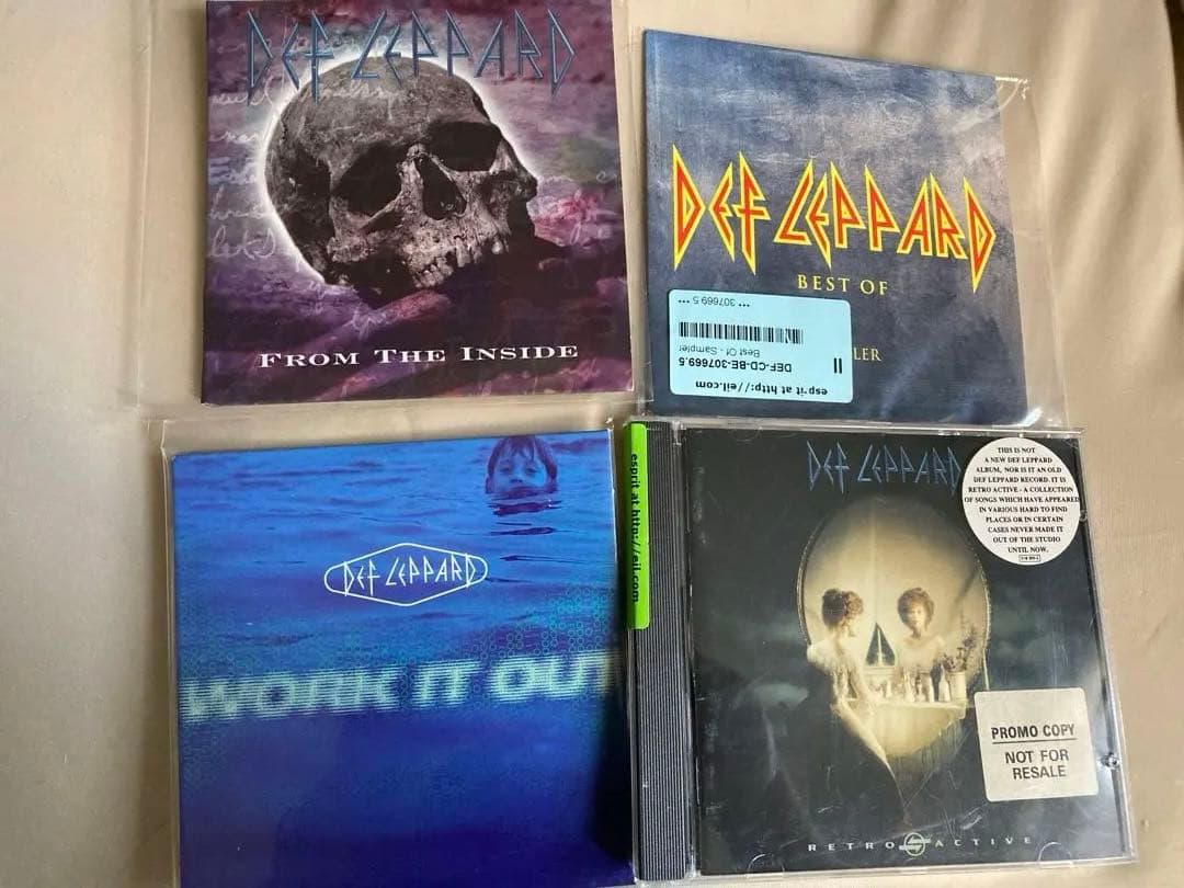 レア　Def Leppard プロモCD ２２枚とおまけ　デフレパード