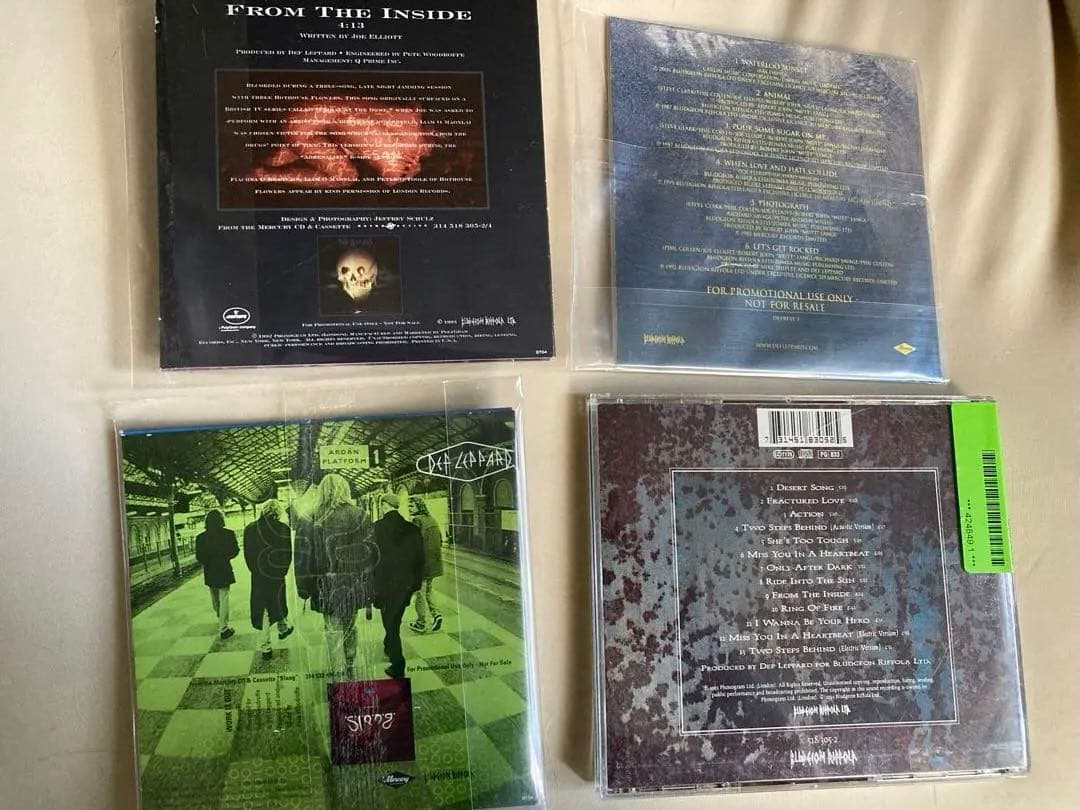 レア　Def Leppard プロモCD ２２枚とおまけ　デフレパード