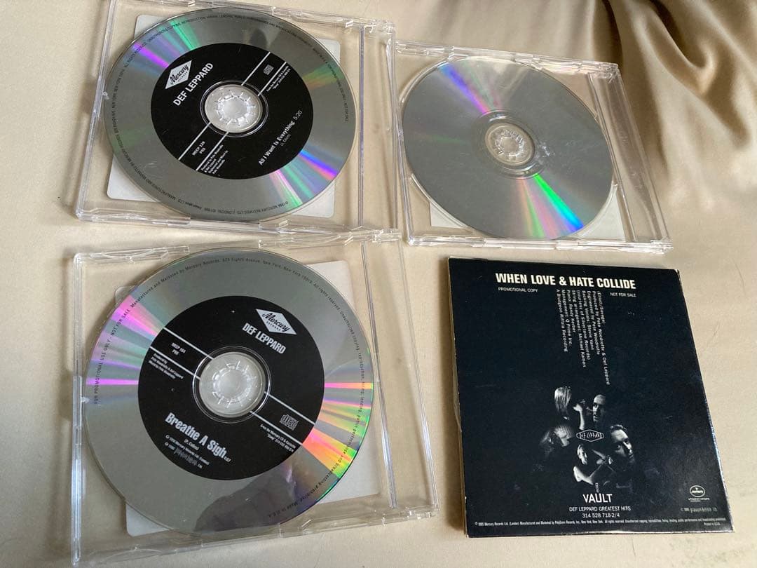 レア　Def Leppard プロモCD ２２枚とおまけ　デフレパード