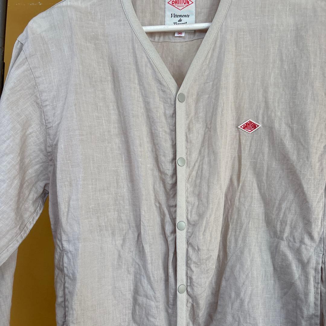 DANTON リネンの羽織り　 36