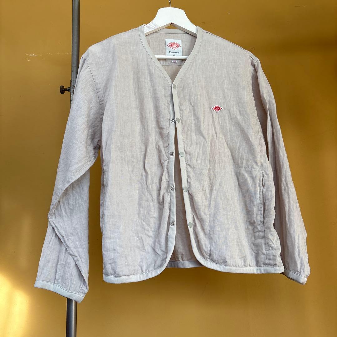 DANTON リネンの羽織り　 36
