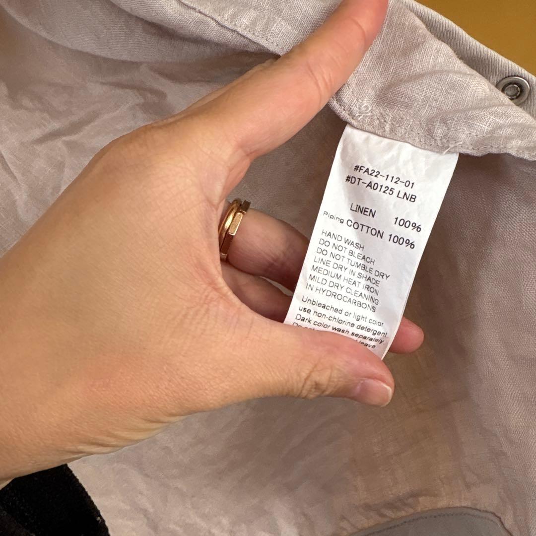 DANTON リネンの羽織り　 36