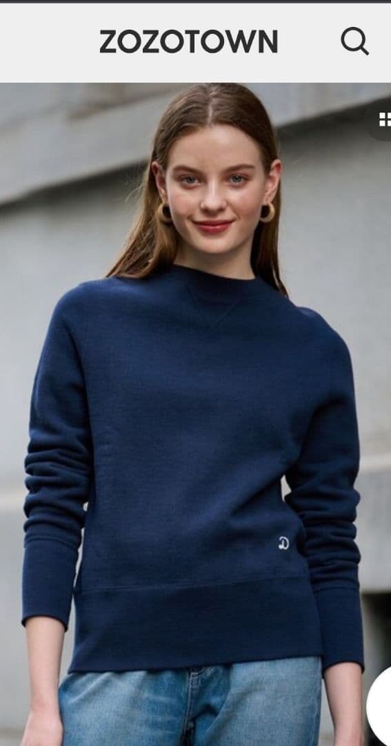 DRESSTERIOR　デキシー吊裏毛プルオーバー