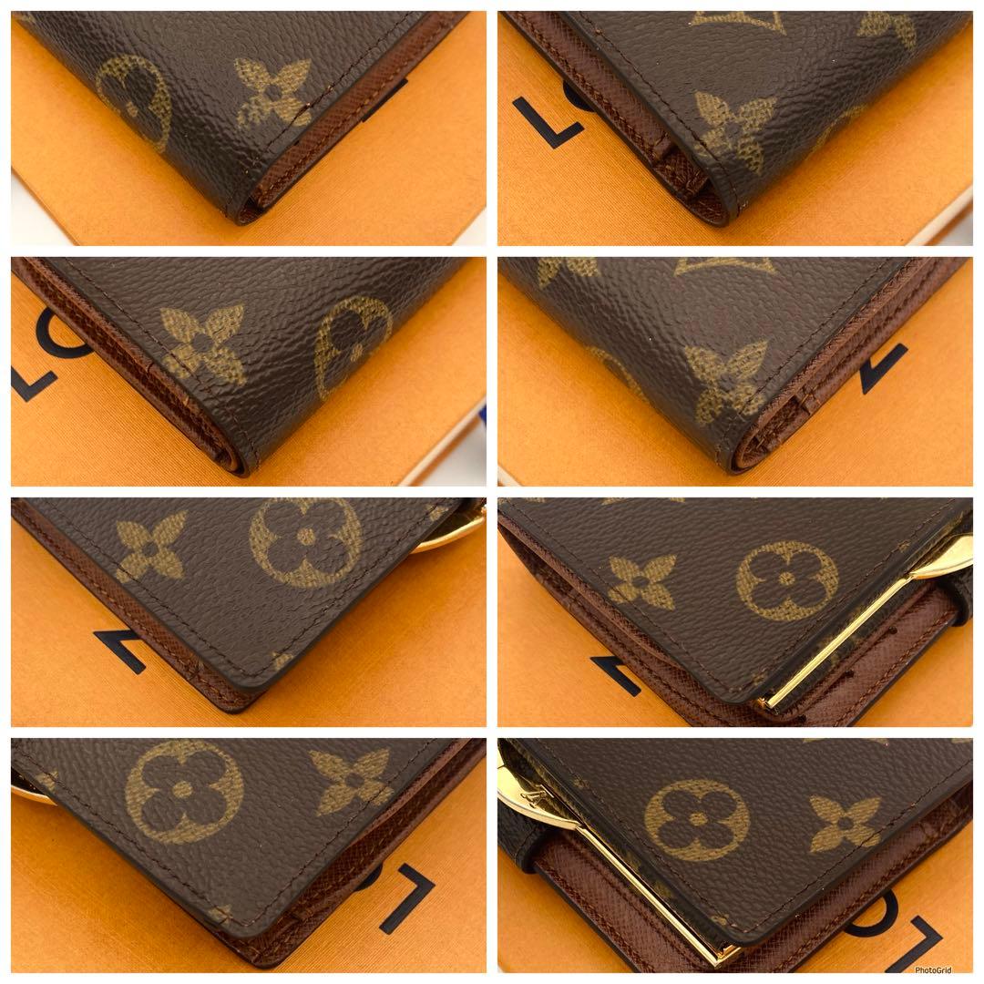 ルイヴィトン モノグラム ヴィエノワ がま口 折り財布