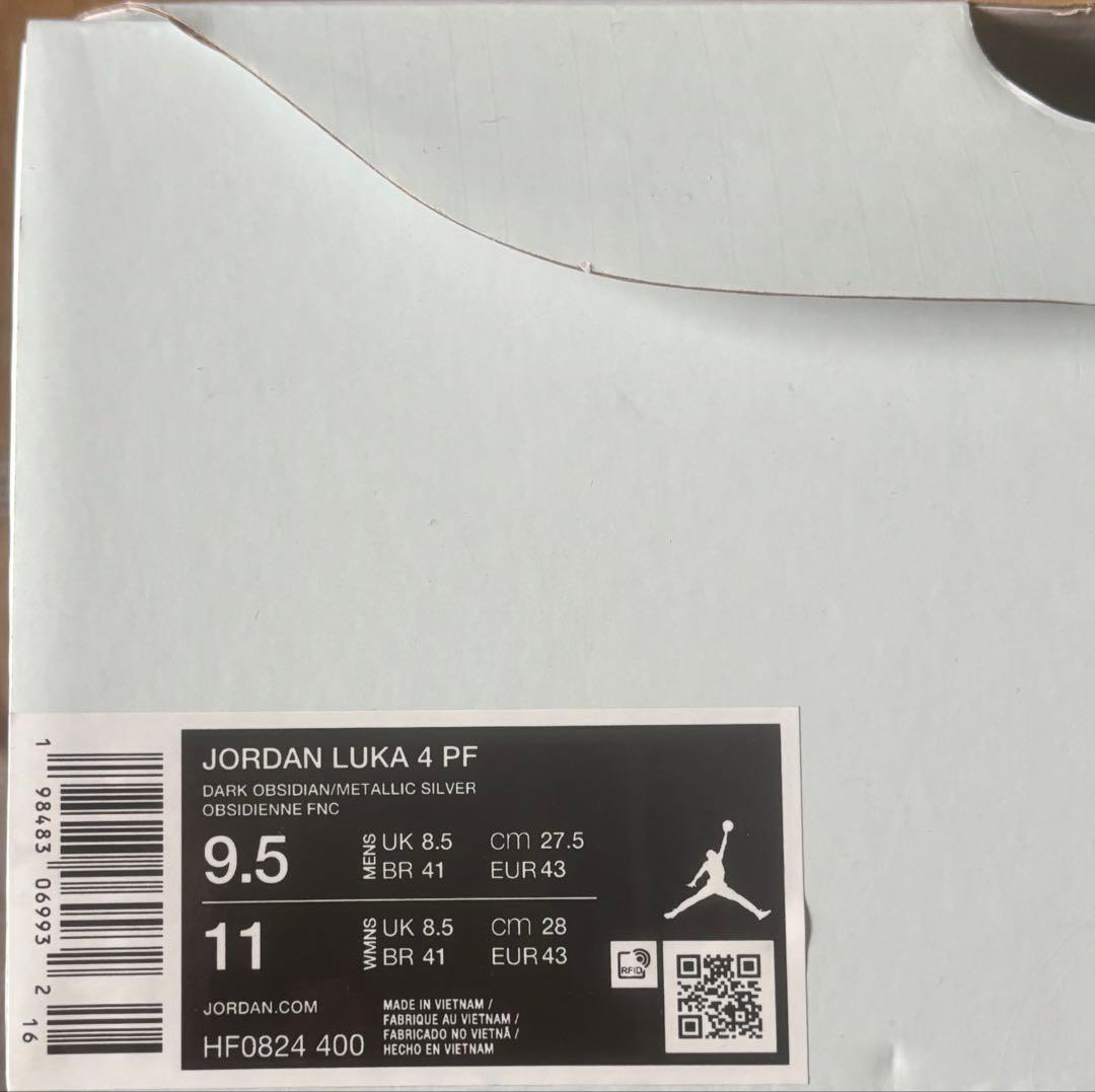 Jordan Luka 4 シューズ 黒/白/ピンク