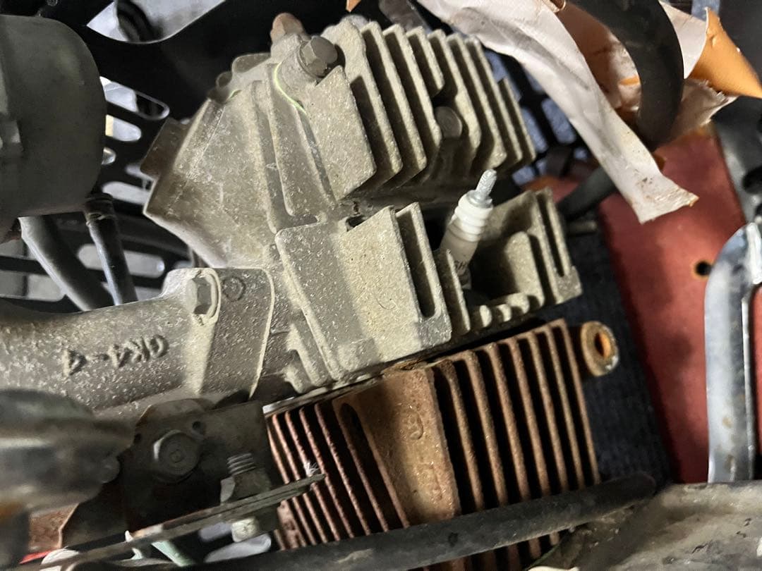 発送可能　スーパーカブカスタム50 エンジン　16134キロ実働外し　C50E