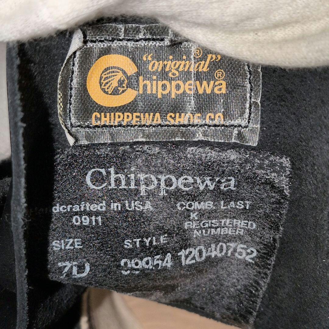 【極美品 レアモデル】チペワ　99954　ワークブーツ　レザー　レースアップ