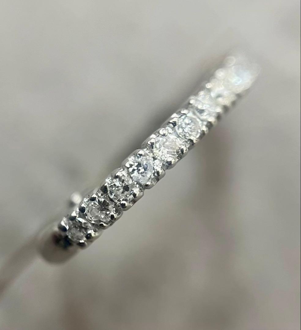 Pt900 フープ ピアス ダイヤモンド 016ct プラチナ