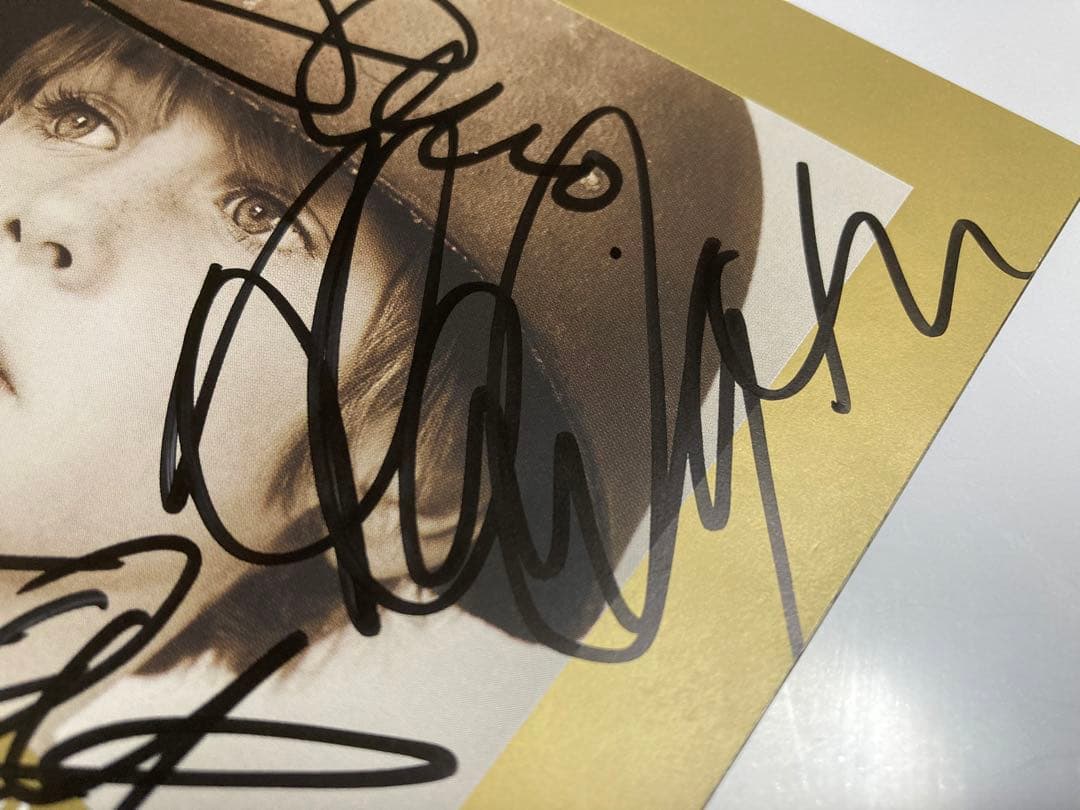 レア　u2 直筆サインCD BEST bono edge Larry adam