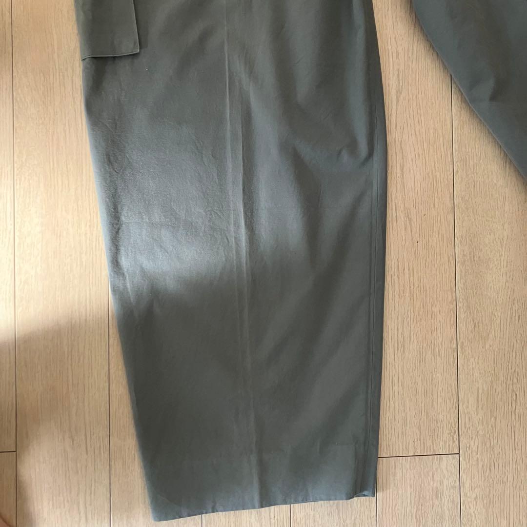 パンツ blurhms 3 Washed Gabardine Super Wide