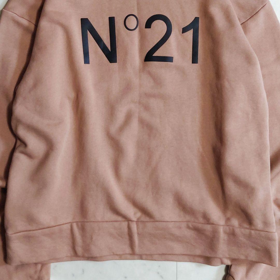 美品♪ サイズ42・LL N°21 ヌメロヴェントゥーノ ビッグロゴ スウェット