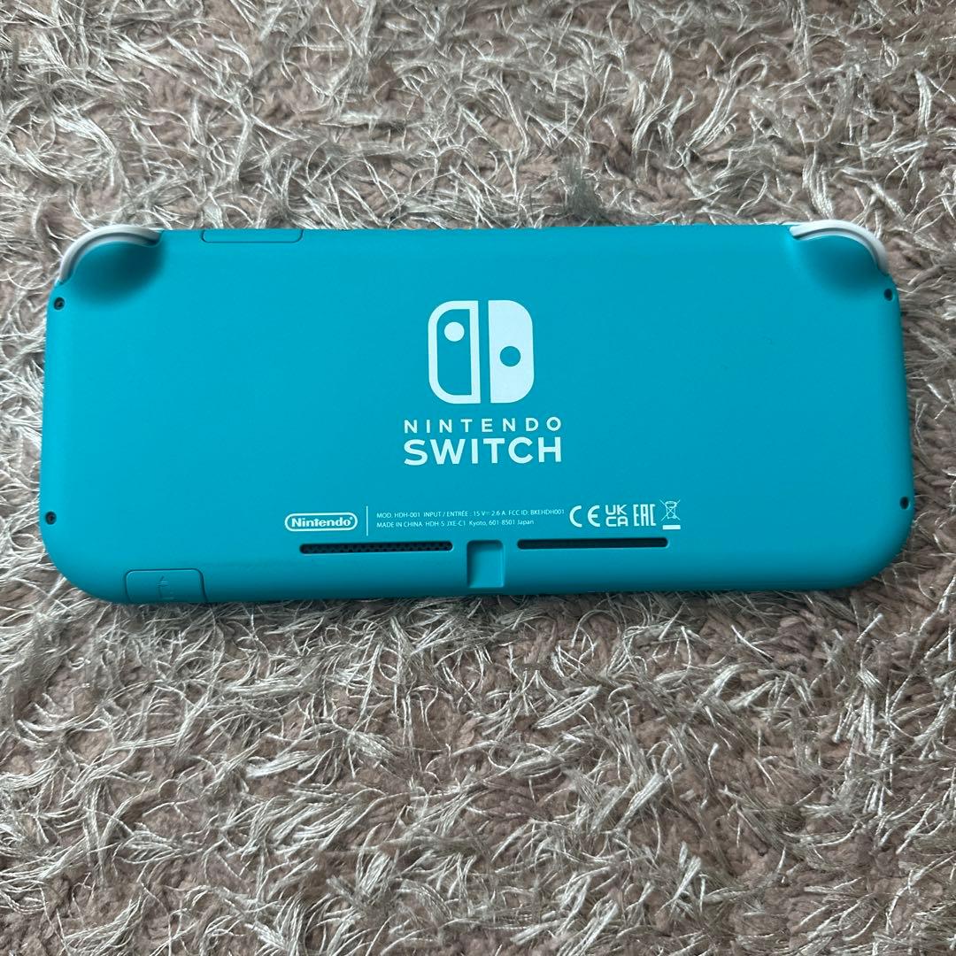 Nintendo Switch Lite ターコイズ 充電器・ゲームソフト付き