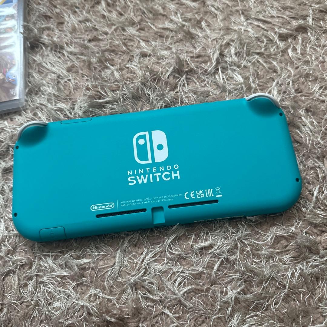 Nintendo Switch Lite ターコイズ 充電器・ゲームソフト付き