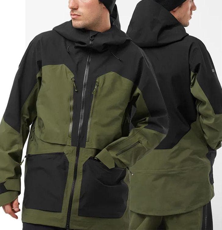 新品 サロモン QST GORE-TEX PRO ジャケット スノー US:M