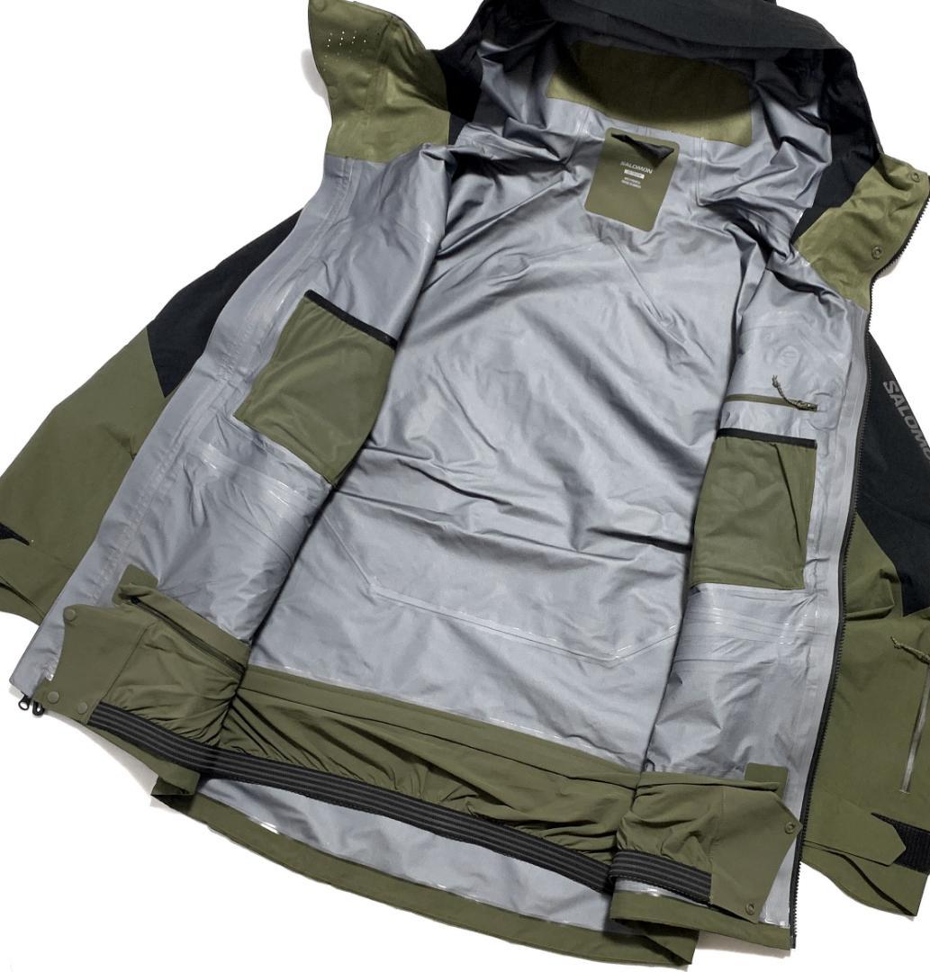 新品 サロモン QST GORE-TEX PRO ジャケット スノー US:M