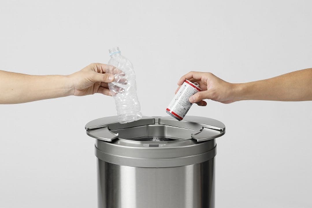 ZITA 45L シルバー タッチレス センサーごみ箱 zita0114