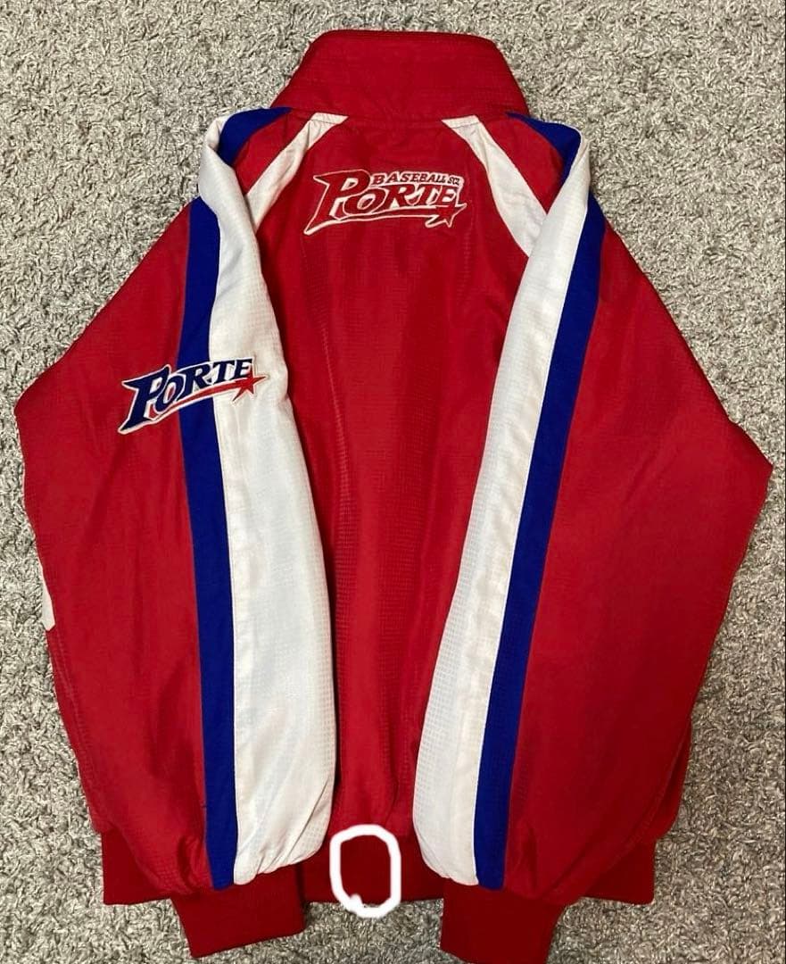 マリROSE野球ユニホームPORTE ジャケット付き　130cm