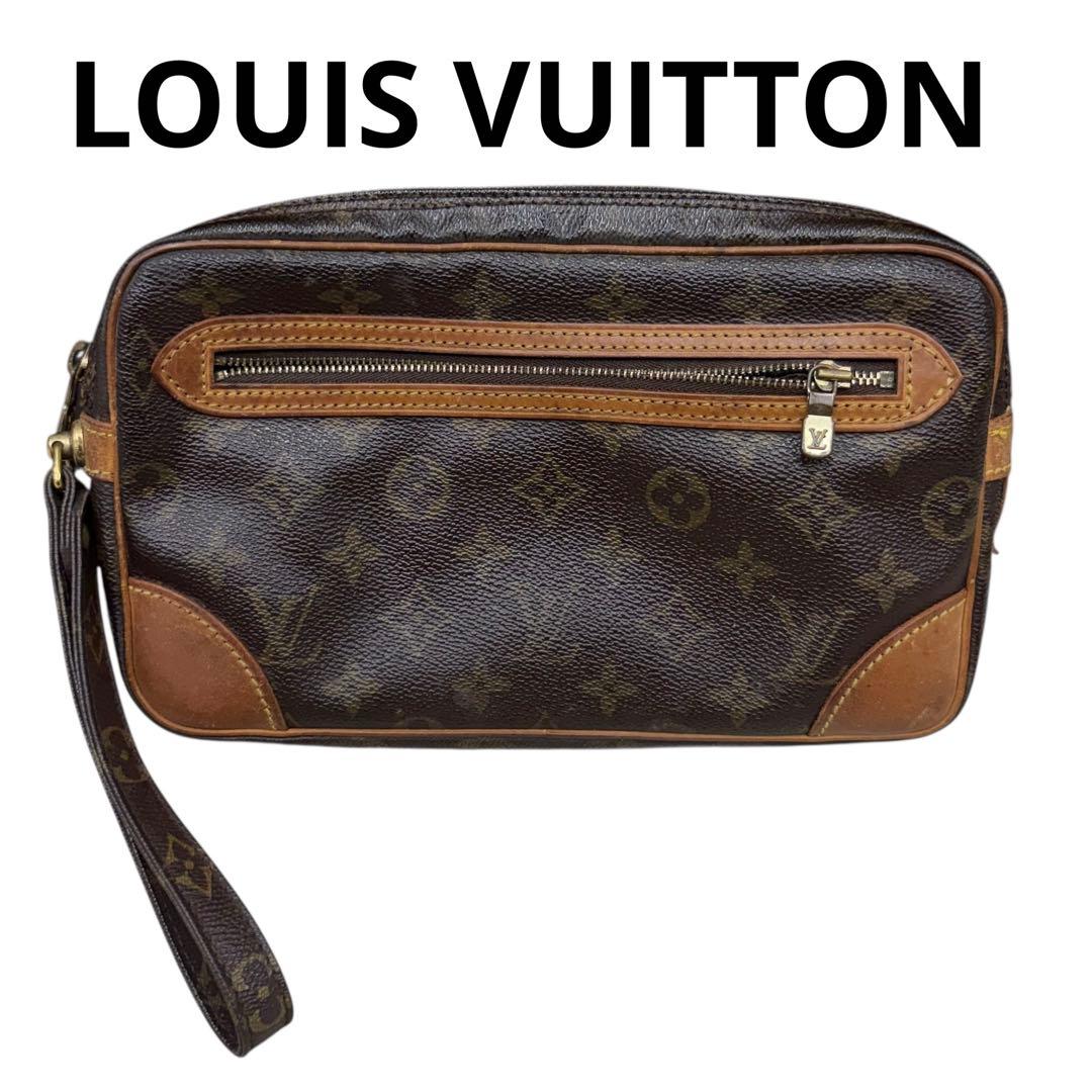 ルイヴィトン クラッチバッグ マルリードラゴンヌ モノグラム セカンドバッグ