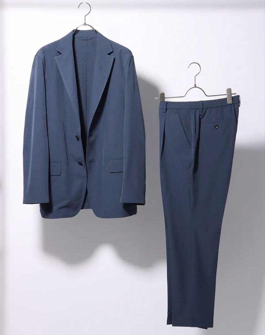 PERFORMANCE SUIT／ジャケット＆パンツセットアップ／ブルー　M