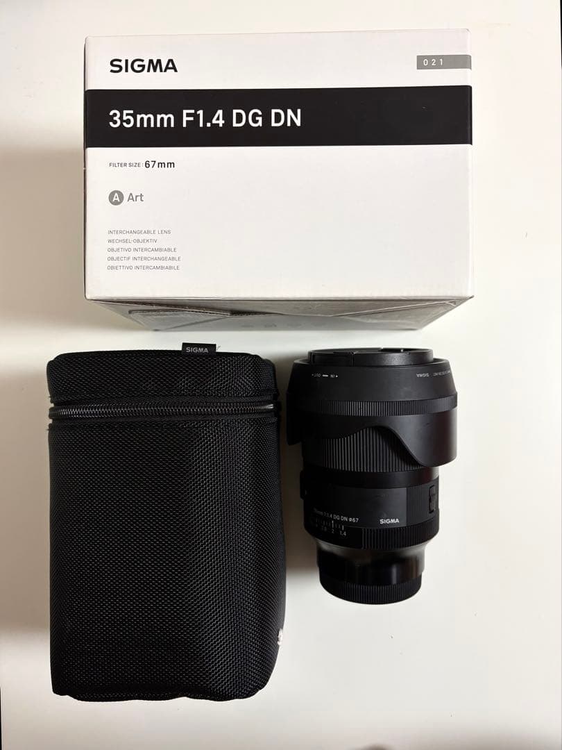 SIGMA 35mm F1.4 DG DN Art レンズ ND フィルタセット