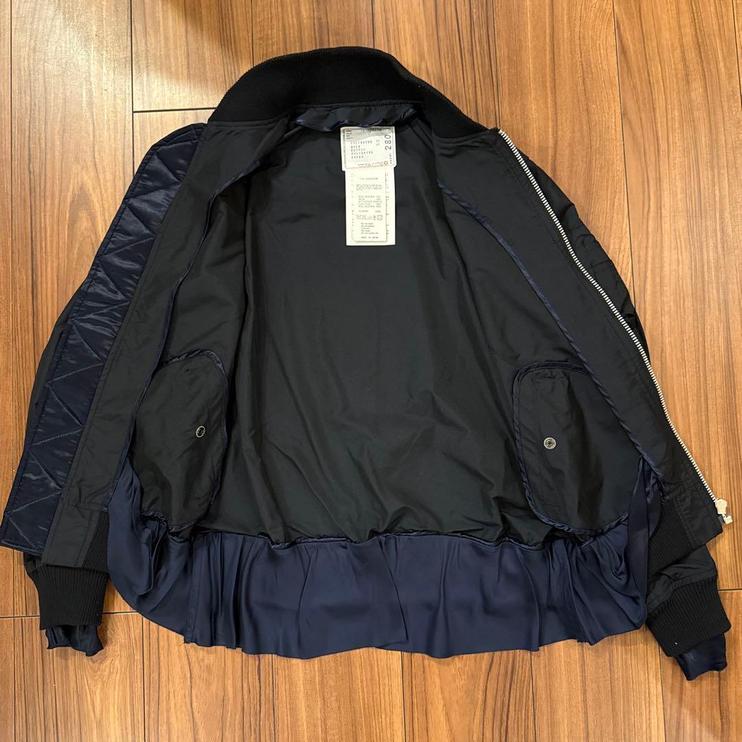 sacai ma-1 ネイビー