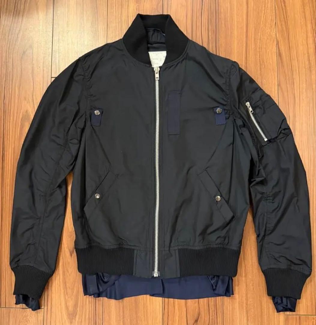 sacai ma-1 ネイビー