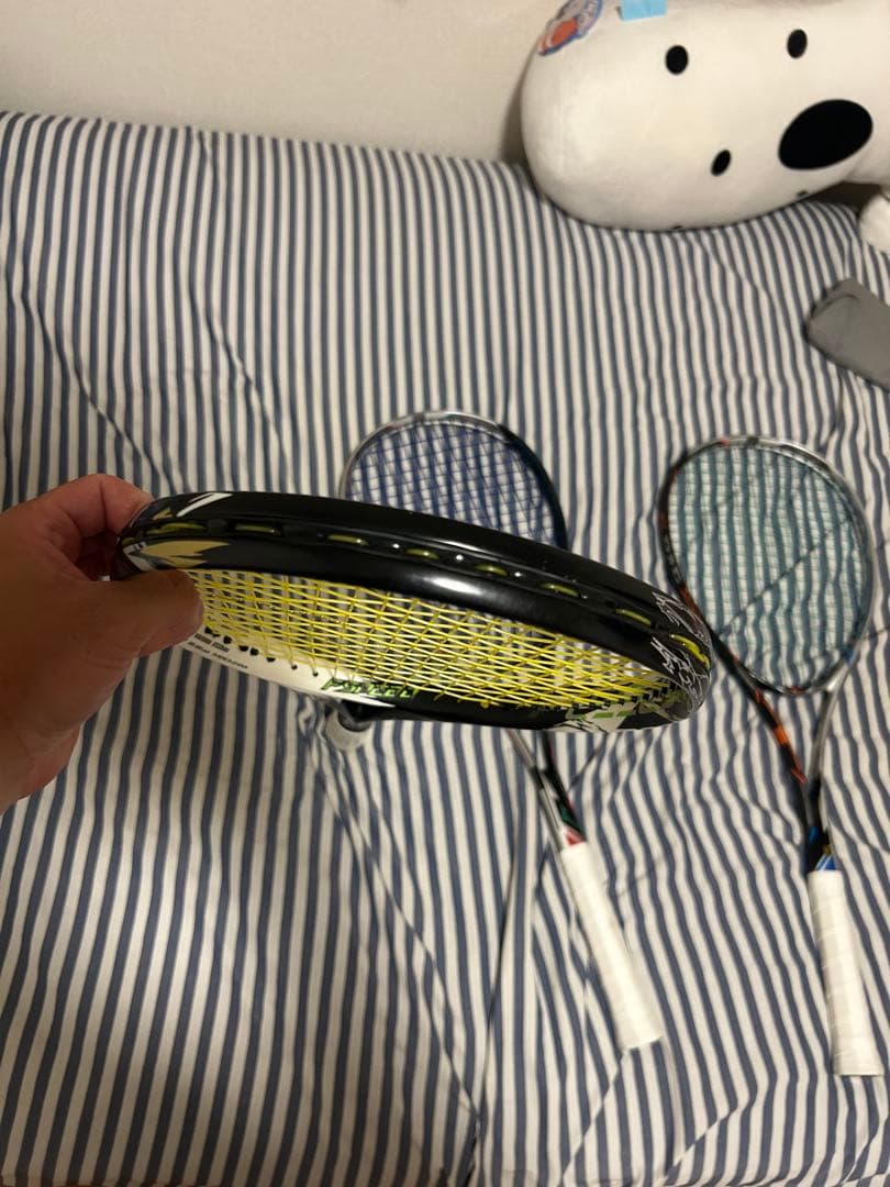 ソフトテニスミズノラケット3本セット