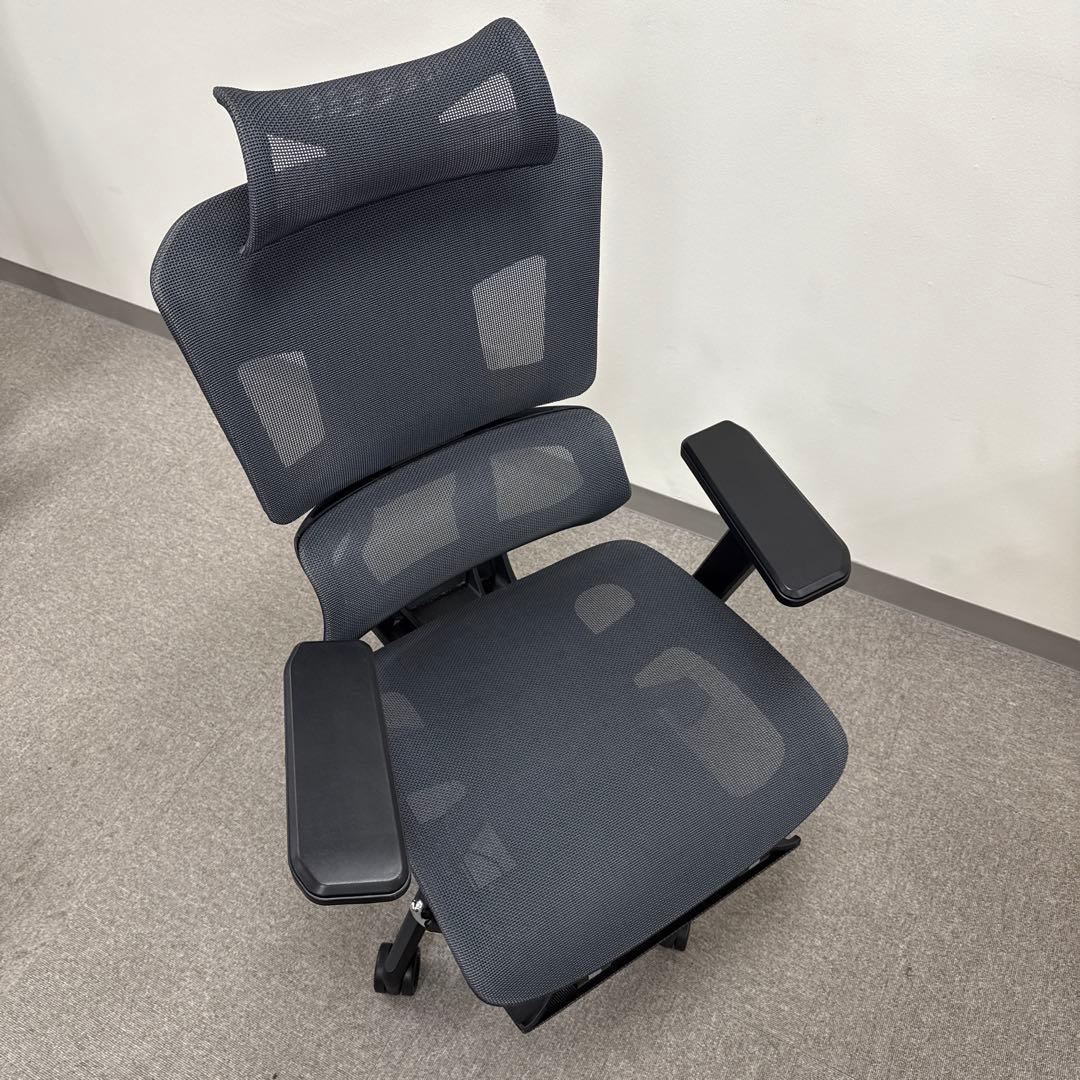 L*n様 姿勢を保つワークチェアGrowSpica pro 黒 グロウスピカ