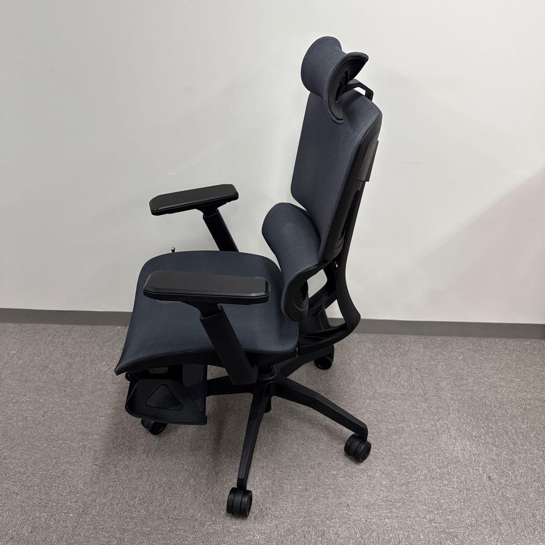 L*n様 姿勢を保つワークチェアGrowSpica pro 黒 グロウスピカ