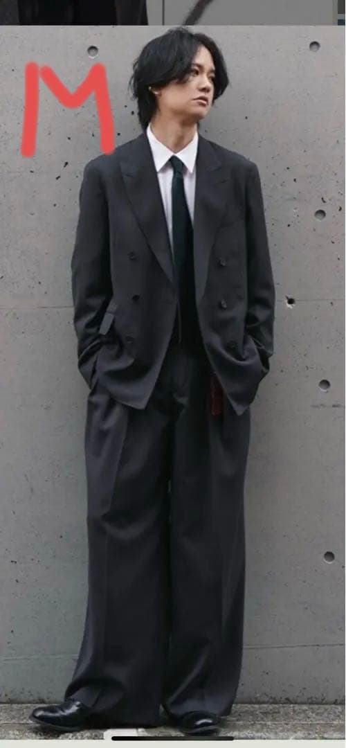 Llife DOBBY MESH TAILORED JACKETとSLACKS