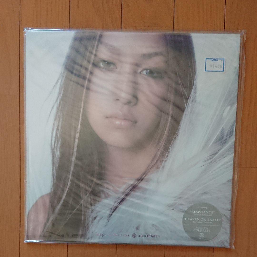 新品未開封‼中島美嘉レコード2枚セット【RESISTANCE】【桜色舞うころ】