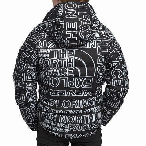 ザ ノースフェイス リバーシブル ノース ダウンジャケット 140cm 黒白