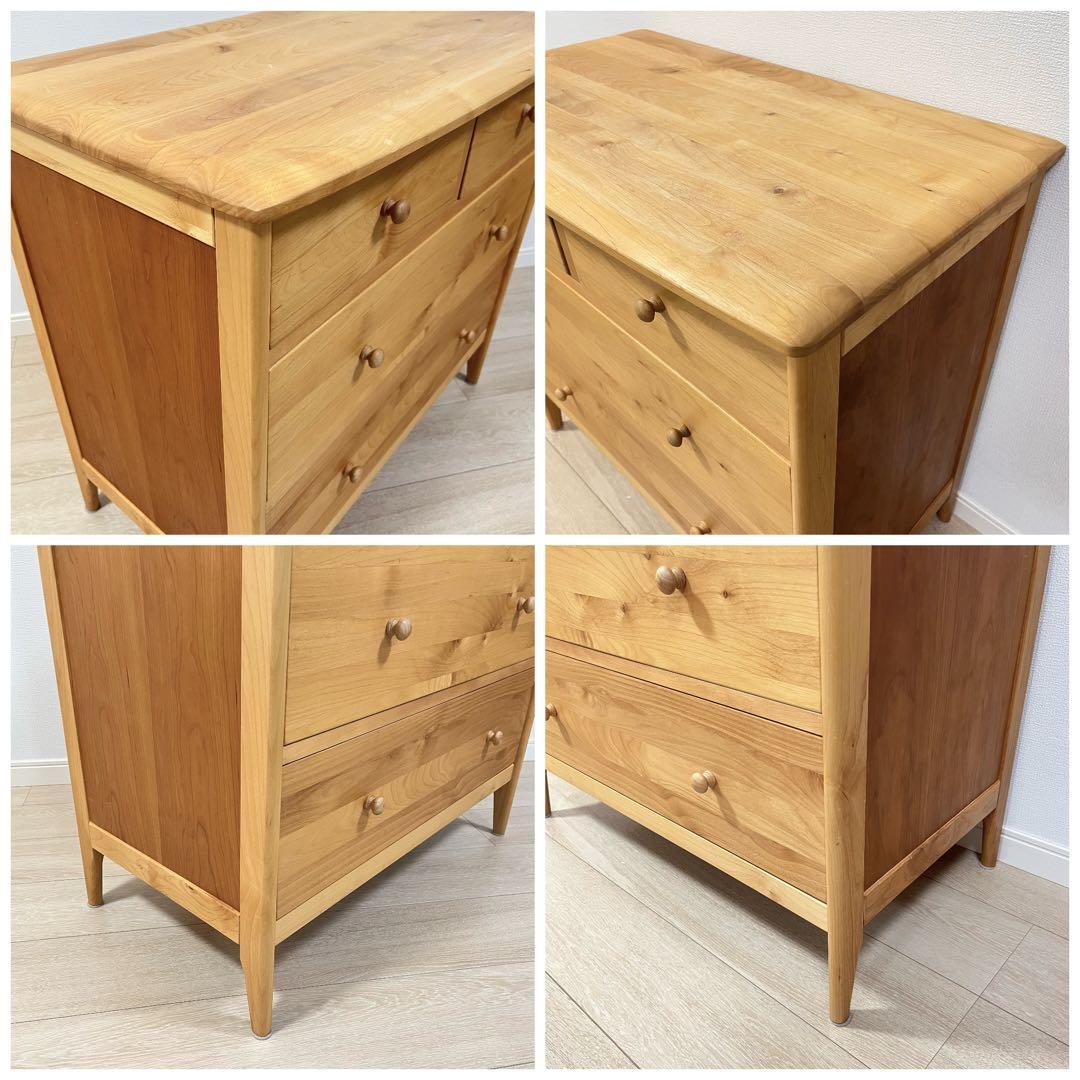 (ち40)吉桂 3段チェスト 洋服タンス 箪笥 ローチェスト 北欧インテリア