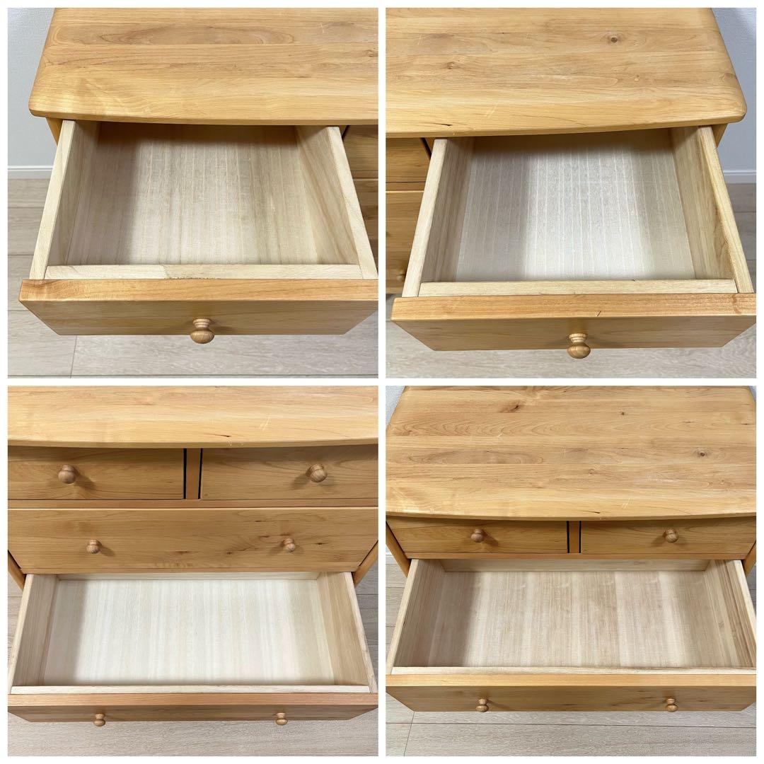 (ち40)吉桂 3段チェスト 洋服タンス 箪笥 ローチェスト 北欧インテリア