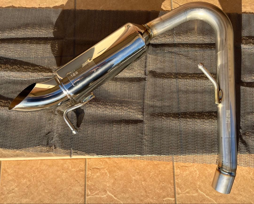 ジムニーJB64 フジツボ サイド出しマフラー A-K 走行200km