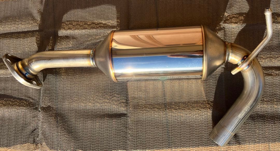 ジムニーJB64 フジツボ サイド出しマフラー A-K 走行200km