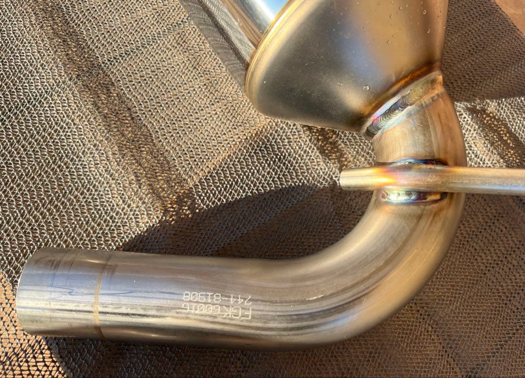 ジムニーJB64 フジツボ サイド出しマフラー A-K 走行200km