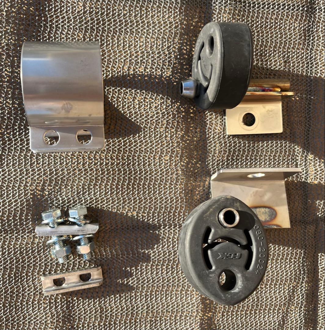 ジムニーJB64 フジツボ サイド出しマフラー A-K 走行200km