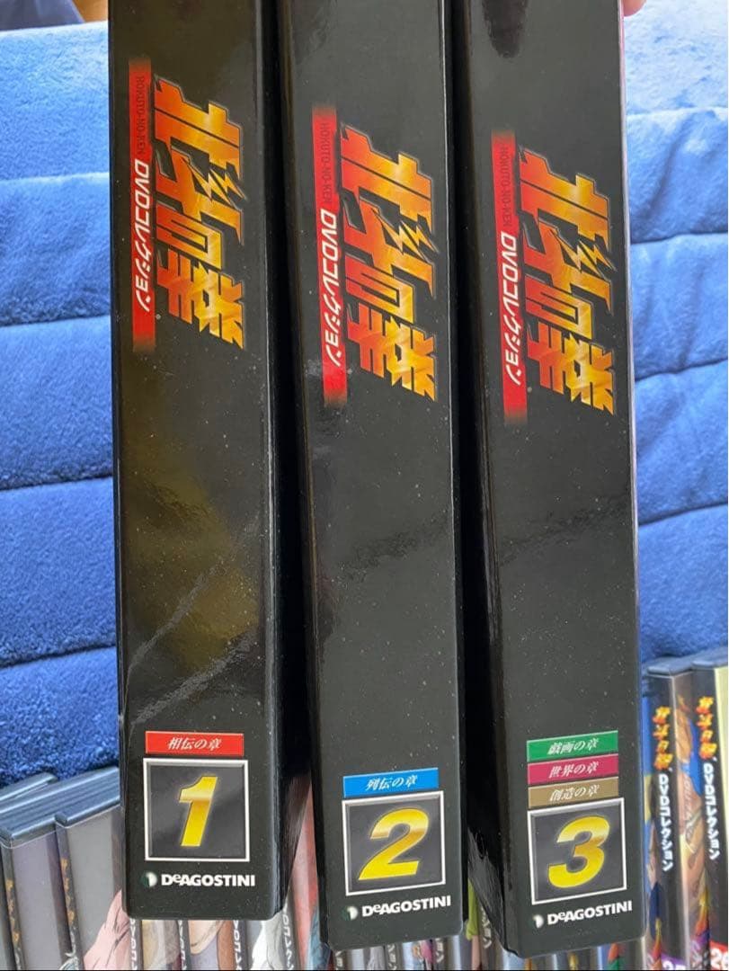 デアゴスティーニ　北斗の拳DVD + シリーズガイド＋ザコキャラピンバッジセット