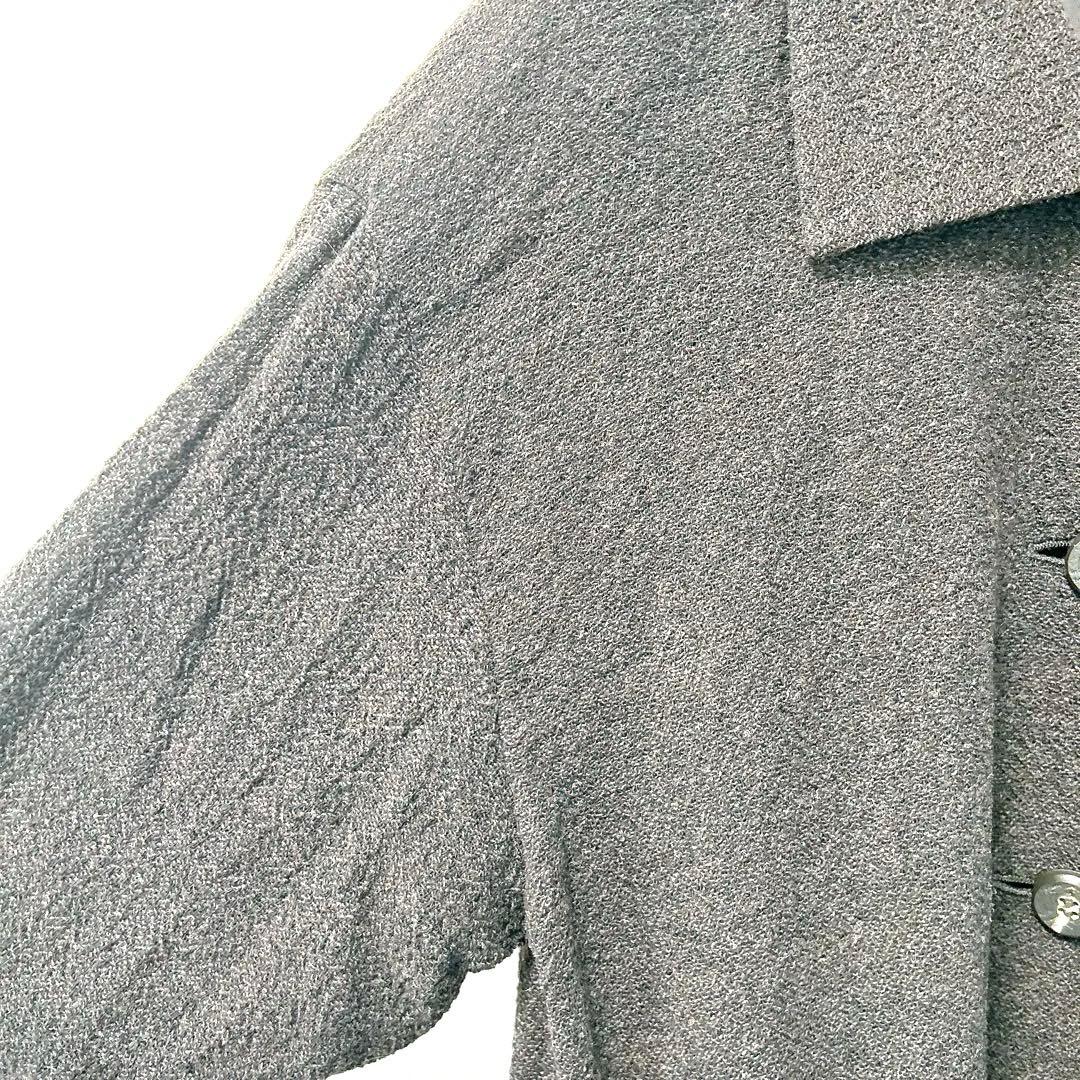 【極美品】慈雨 ジウ センソユニコ 変型ジャケット アシンメトリー L 40 黒