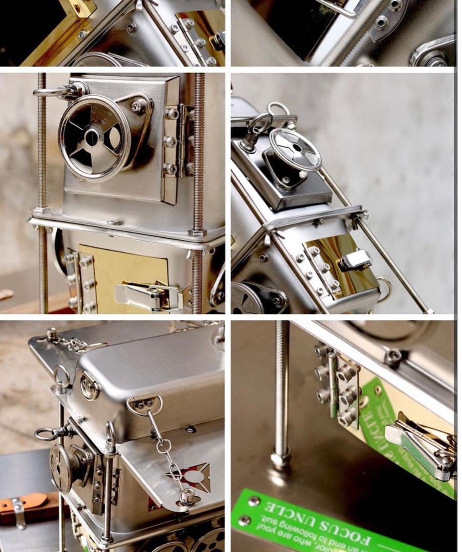 プ*ン様 クラファンで1443%達成したFOCUS UNCLE 社 ステンレス製