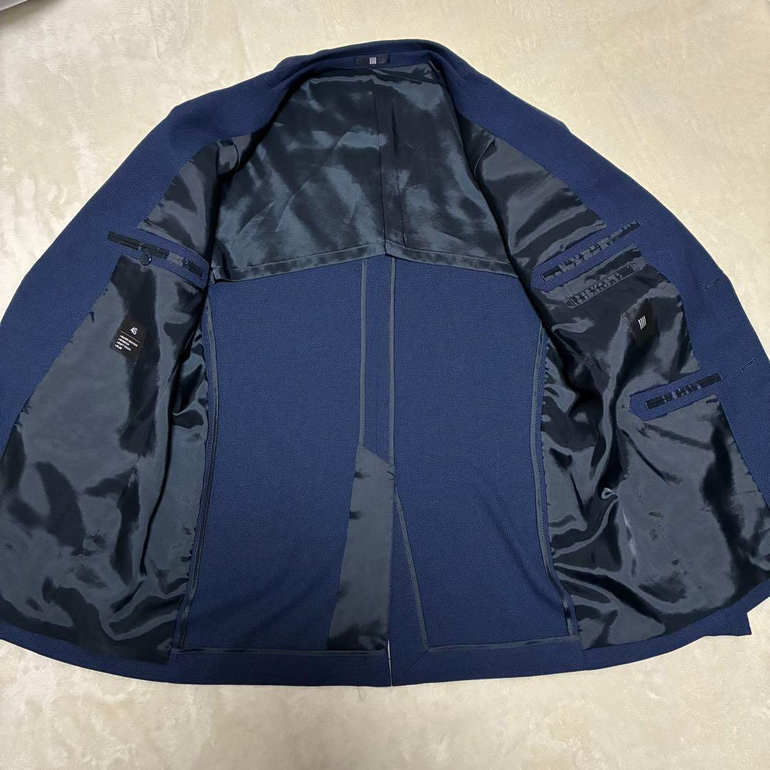 3ピース スーツセレクト スーツセットアップ ブルー AB5