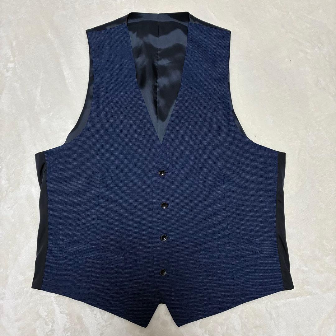 3ピース スーツセレクト スーツセットアップ ブルー AB5